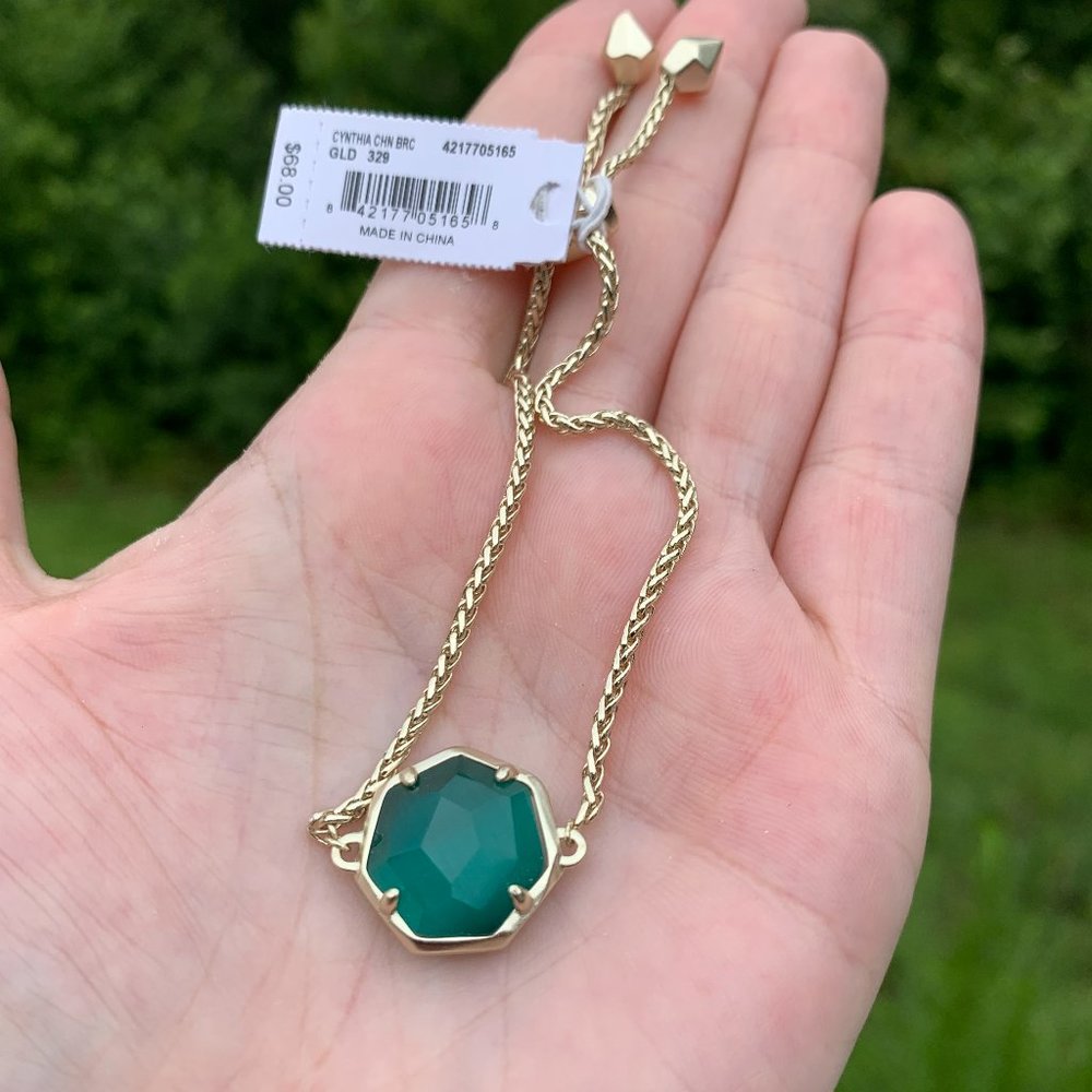 KENDRA SCOTT • Cynthia Gold Chain Bracelet - Picture 1 of 9